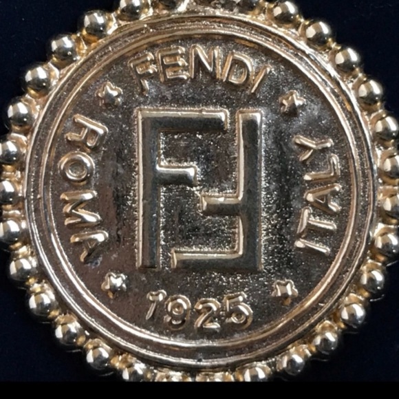 Authentic Rare Fendi clip on earrings. Clip is tight. Great condition. - Picture 4 of 4